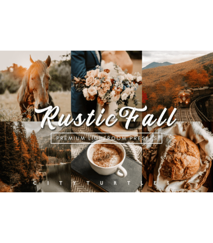 Photo Standart Size 700 X 800 (8) Rustic Fall Moody Warm Lightroom Presets - Image 1