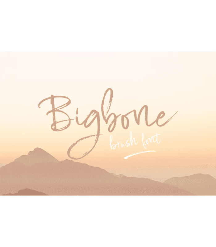 Bigbone Font - Image 1